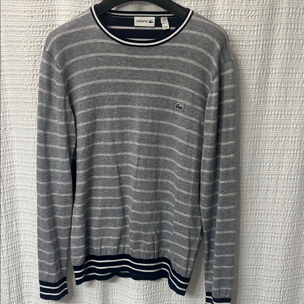 Vintage Lacoste two tone sweater